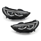 Full LED Headlights Pair for Buick Regal (2018-2020), Reuse Factory Module