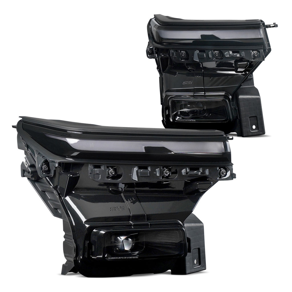 Pair LED headlight front angle for 2024-2026 Chevrolet Traverse