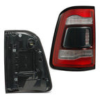 black LED tail light view 3 for Ram 1500 without Blind Spot (2019-2024)