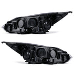Pair halogen projector headlight front angle for 2012-2014 Ford Focus