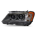 Pair HID headlight front angle for 2011-2014 BMW X3 (F25)