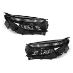 LED Reflector Headlights Pair w/ LED Module for Chevy Equinox LS (2022-2024)