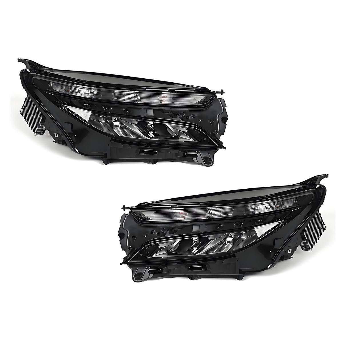 LED Reflector Headlights Pair w/ LED Module for Chevy Equinox LS (2022-2024)
