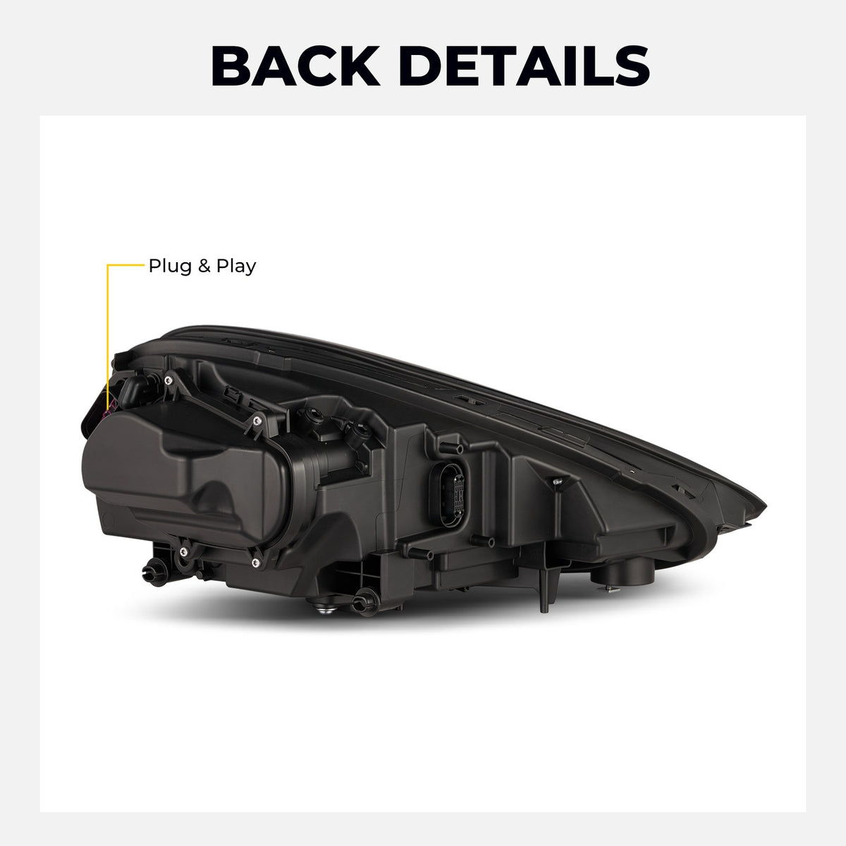 2023 Style Full LED headlight features and specifications for 2015-2018 Porsche Cayenne 958.2