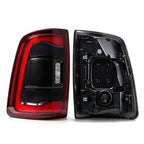 LED tail light view 3 for Ram 2500 3500 Halogen Models (2019-2024)