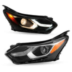 Pair halogen headlight front angle for 2018-2021 Chevy Equinox