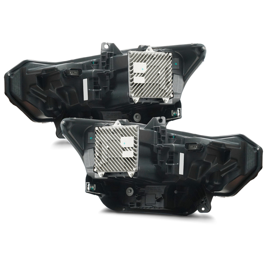 Pair LED headlight front angle for 2024-2026 Ford Mustang (S650)