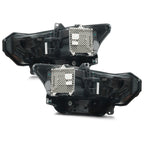 Pair LED headlight front angle for 2024-2026 Ford Mustang (S650)