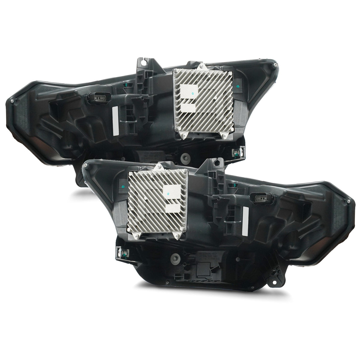 Pair LED headlight front angle for 2024-2026 Ford Mustang (S650)