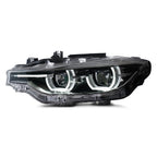 Pair LED headlight front angle for 2012-2015 BMW 3 Series F30