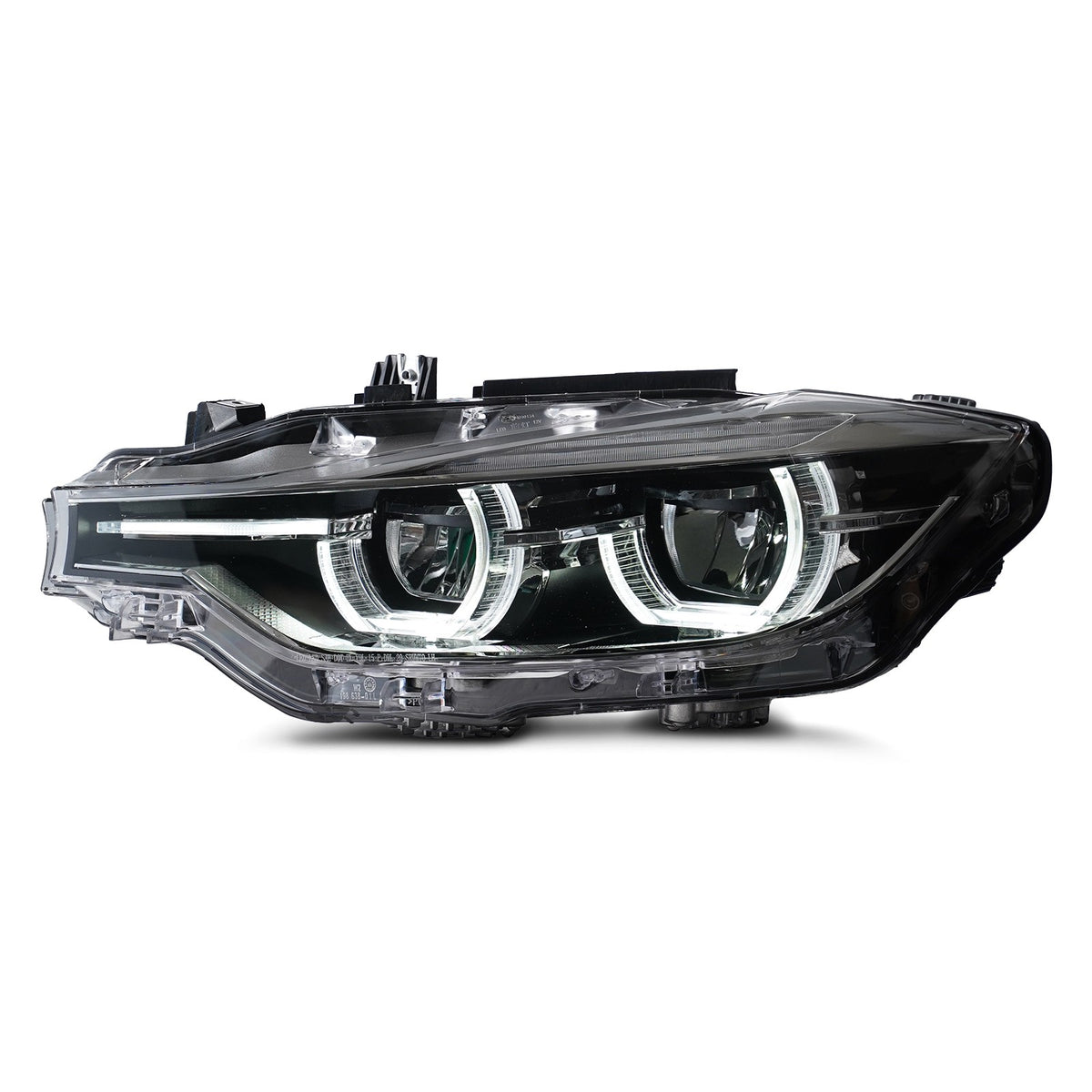 Pair LED headlight front angle for 2012-2015 BMW 3 Series F30