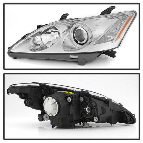 Pair HID headlight front angle for 2007-2009 Lexus ES350