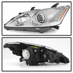 Pair HID headlight front angle for 2007-2009 Lexus ES350