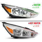 DRL style match diagram for 2015-2018 Ford Focus headlights