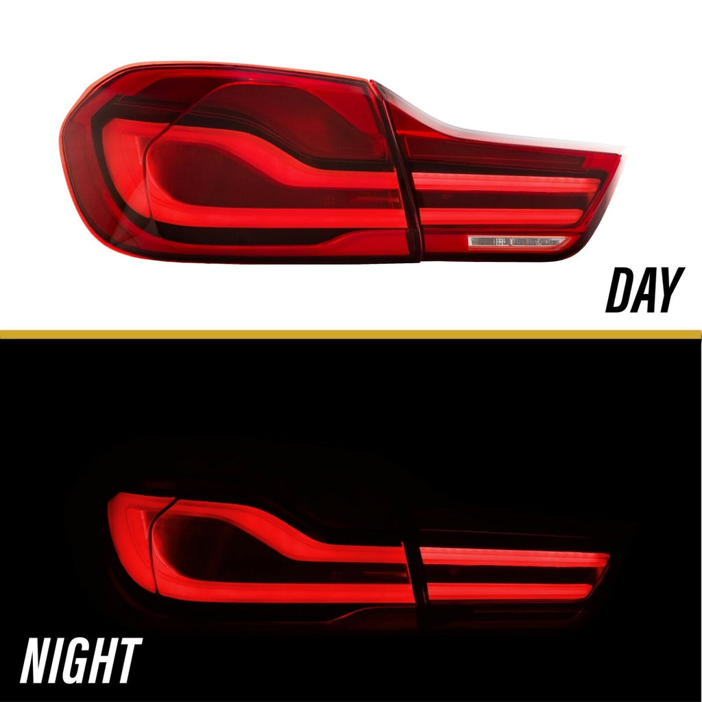 LCI-style LED tail lights day and night