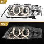 Day and night view