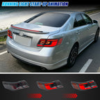 Running light start-up animation on the 2007-2011 Toyota Camry SE / CE LED tail lights