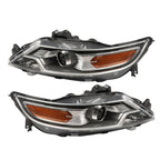 Chrome Halogen Projector Headlights Pair w/ Bulbs for Ford Taurus SE SEL Limited (2010-2012)