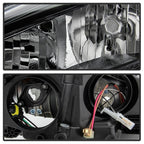 Pair halogen headlight front angle for 2015-2018 Ford Focus