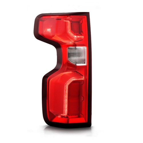 chrome LED tail light view 4 for Chevy Silverado 1500 (2019-2026)