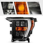 Left LED headlight side angle for 2021-2023 Ford F-150