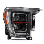 Left LED headlight side angle for 2021-2023 Ford F-150