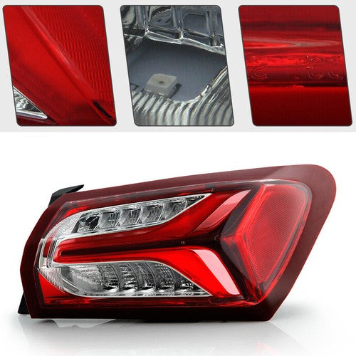 LED outer tail light view 4 for Chevy Malibu (2019-2025)
