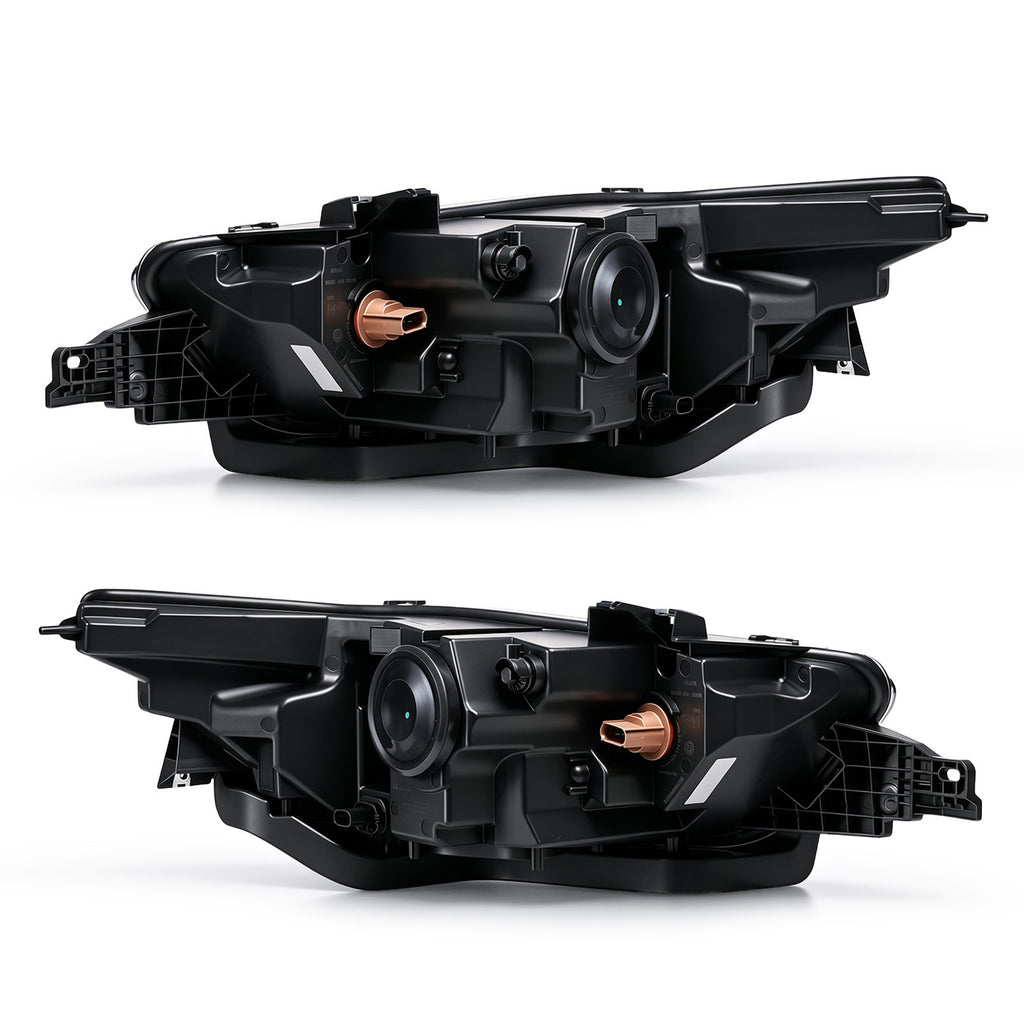Left halogen projector headlight side angle for 2013-2014 Ford Taurus