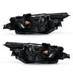 Left halogen projector headlight side angle for 2013-2014 Ford Taurus