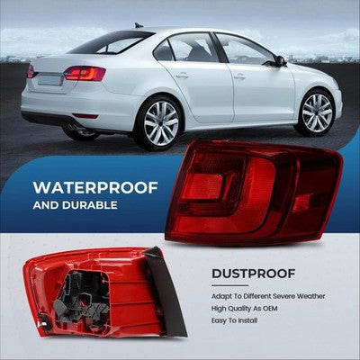 halogen outer tail light view 4 for VW Jetta Sedan (2011-2014)