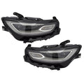 Black Full LED Projector Headlights Pair w/ Module for Chrysler Pacifica (2021-2026)