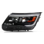 Right LED headlight side angle for 2016-2018 Ford Explorer Sport