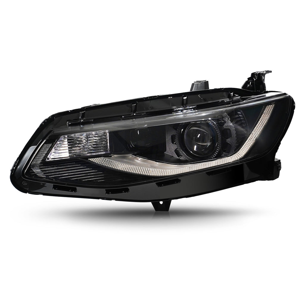 Pair halogen projector headlight front angle for 2016-2018 Chevy Malibu