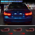 Sequential LED turn signal on the 2014-2020 BMW 4 Series F32 / F36 / M4 F82 tail light