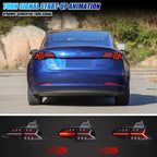 Sequential LED turn signal on the 2017-2022 Tesla Model 3 / Model Y tail light