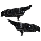 Pair halogen headlight front angle for 2014-2018 Ford Transit Connect