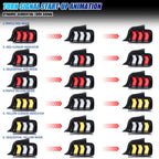 Sequential LED turn signal on the 2005-2009 Ford Mustang tail light