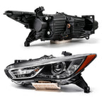 Pair LED headlight front angle for 2019-2020 Infiniti QX60