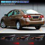 Sequential LED turn signal on the 2013-2019 Nissan Sentra tail light