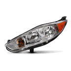 Left halogen headlight side angle for 2014-2018 Ford Fiesta