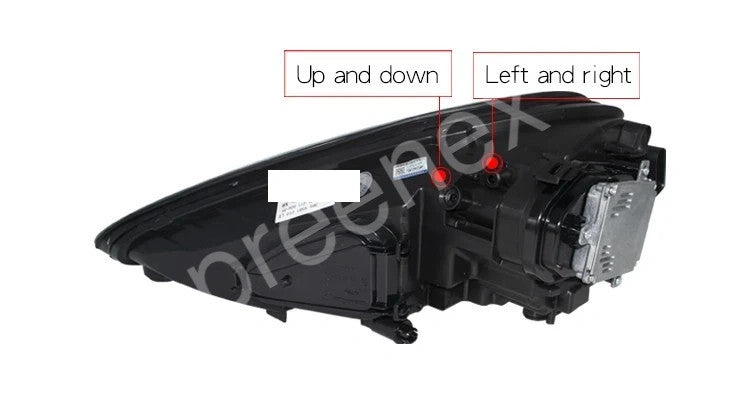 2025 Style Full LED headlight features and specifications for 2011-2014 Porsche Cayenne 958 (image 2)