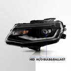 Right HID headlight side angle for 2016-2024 Chevy Camaro