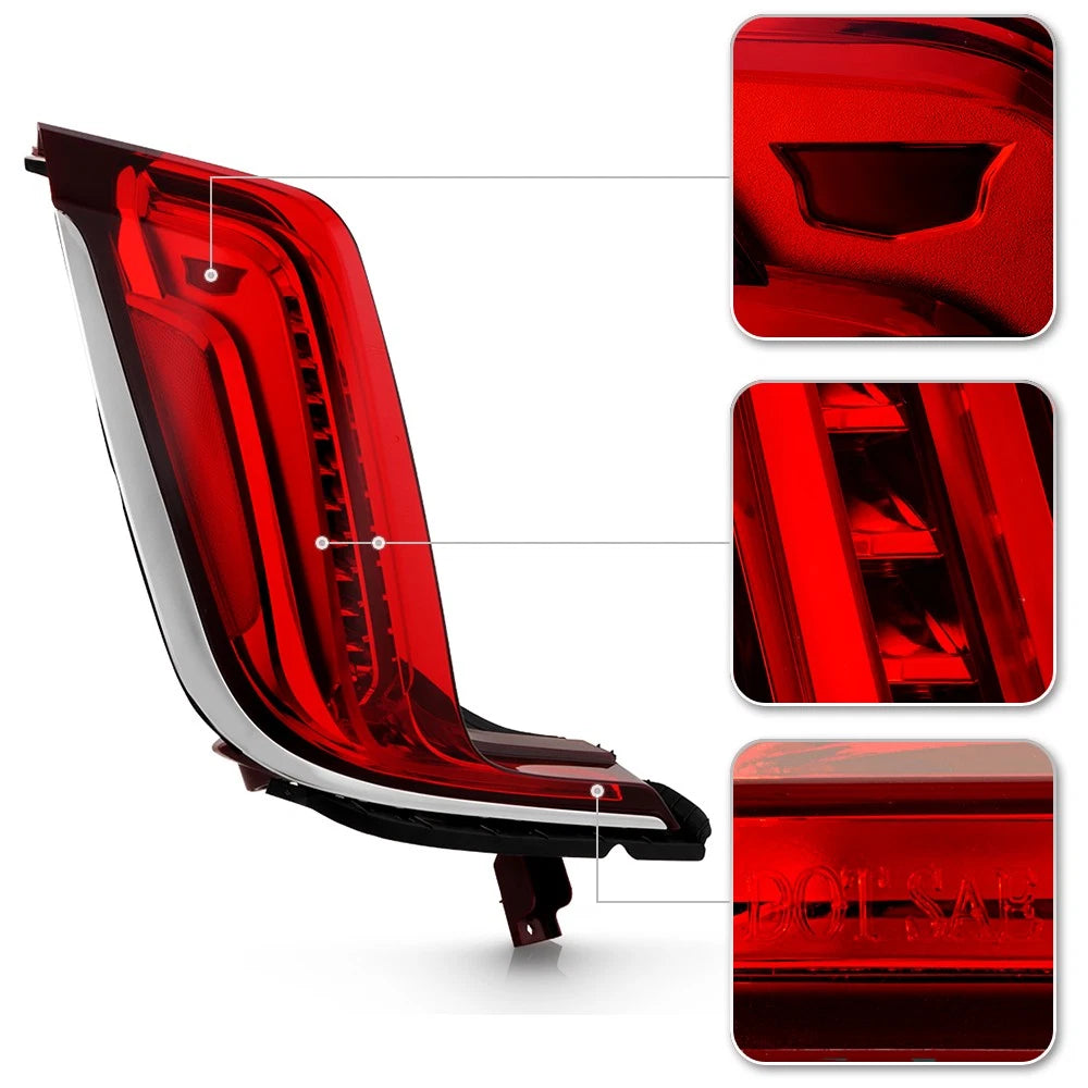 LED tail light view 4 for Cadillac XTS (2018-2019)