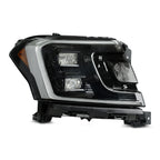 Pair LED projector headlight front angle for 2018-2021 Ford Expedition