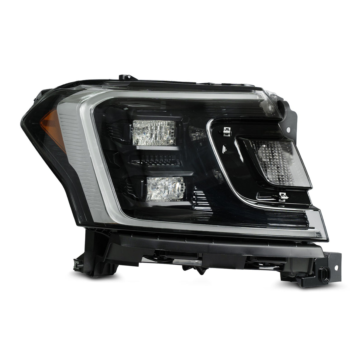 Pair LED projector headlight front angle for 2018-2021 Ford Expedition