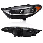 Left LED headlight side angle for 2017-2020 Ford Fusion