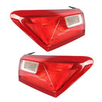 chrome halogen outer tail light view 4 for Chevy Malibu (2016-2025)