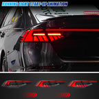 Running light start-up animation on the 2023-2026 Honda Accord Sedan LED tail lights
