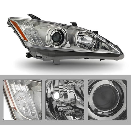 Left HID headlight side angle for 2010-2012 Lexus ES350
