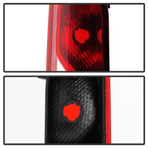 chrome incandescent tail light view 4 for Ford Transit Connect (2014-2023)